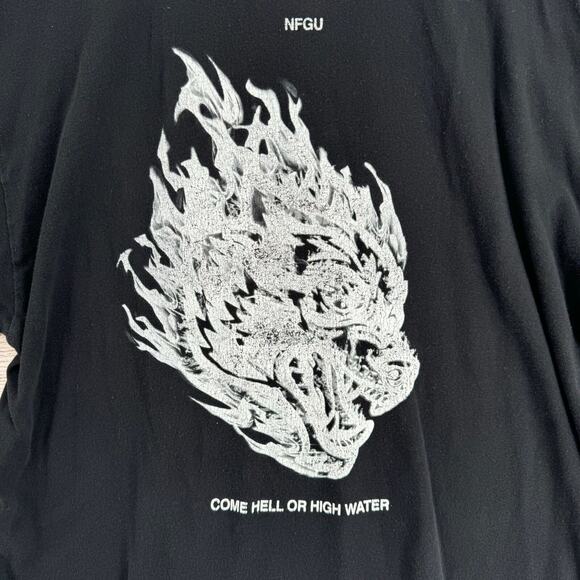 Darc Sport Final Drop Come Hell or High Water T-Shirt Adult XL Black 265 of 1000 - Picture 7 of 12